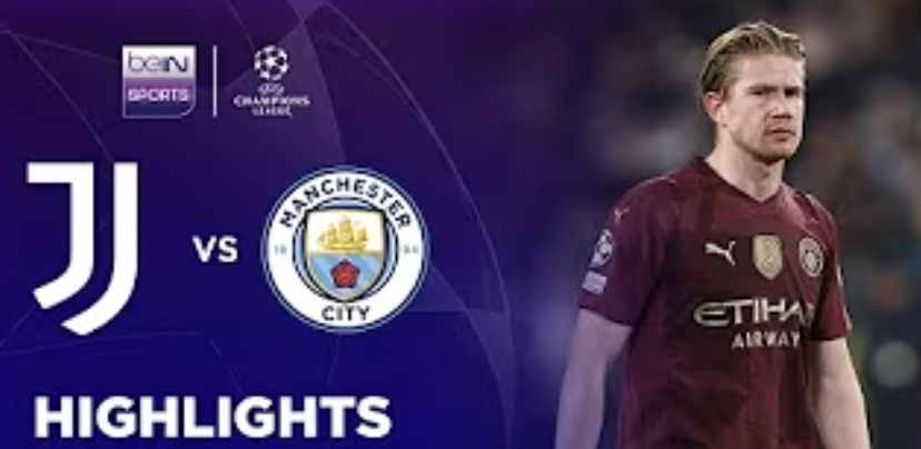 Juventus 2-0 Manchester City | Champions League 24/25 Match Highlights